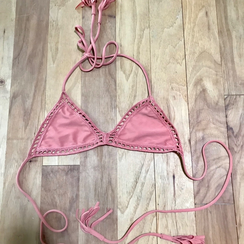 ACACIA NUDE SWIM TOP PAPAYA BIKINI